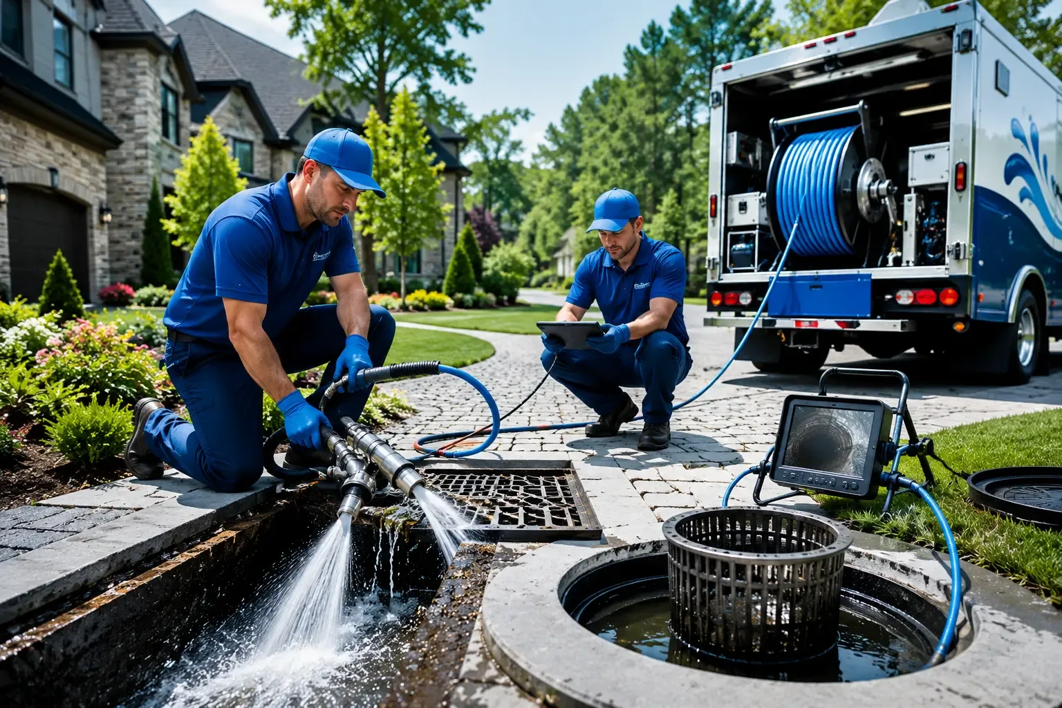 Local outdoor drain cleaning professionals in Rowdy, KY